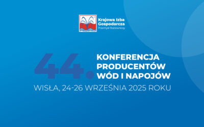 44. Ogólnopolska Konferencja Producentów Wód i Napojów w Wiśle 24-26 września 2025 roku