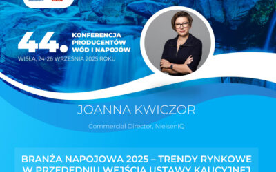 Prezentujemy Prelegentów 44. Ogólnopolskiej Konferencji Producentów Wód i Napojów: Joanna Kwiczor